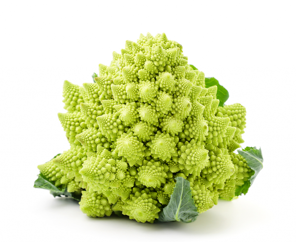 Капуста Романеско: Romanesco broccoli (Brassica oleracea)